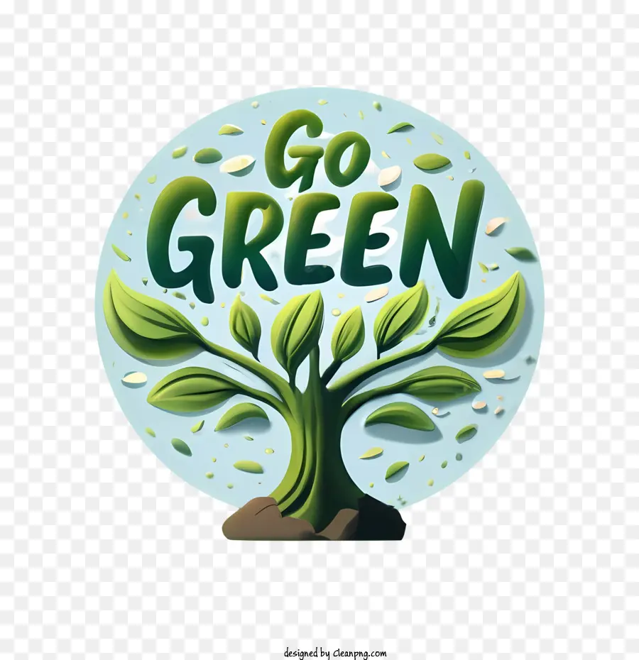 Go Green，Medio Ambiente PNG