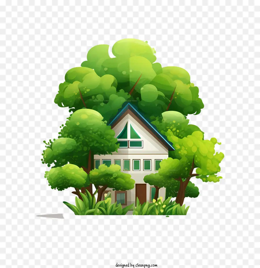 Eco Casa，Árbol PNG