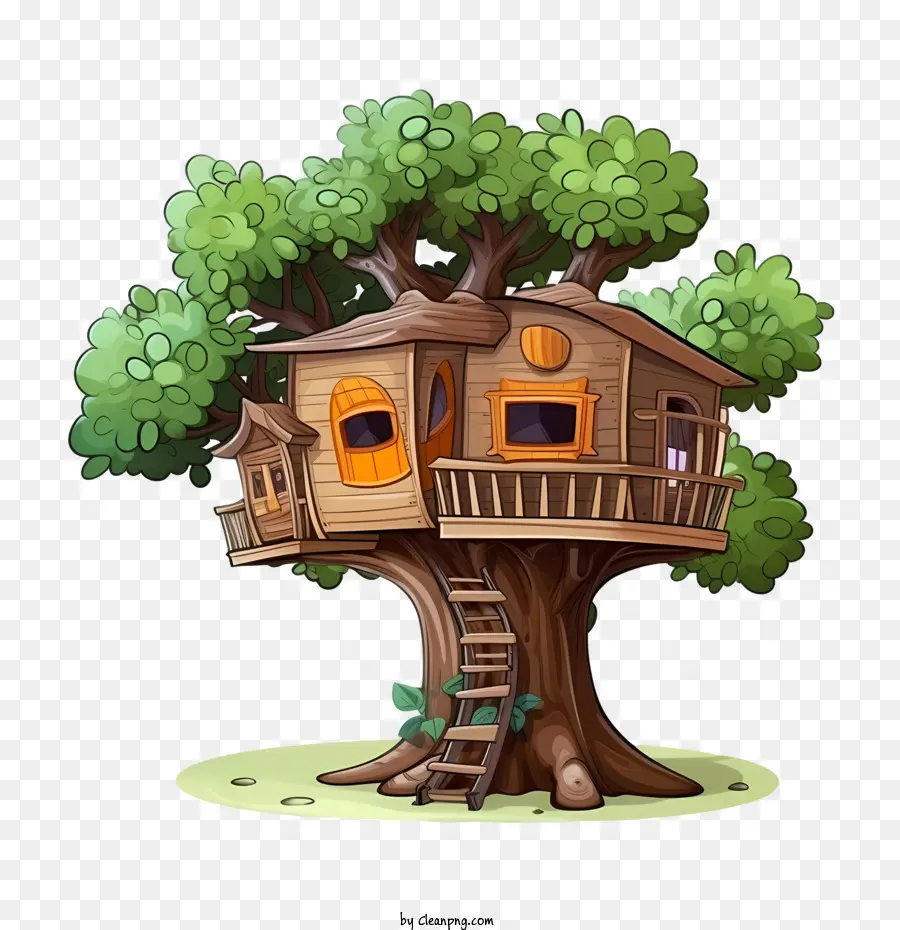 La Casa Del árbol，La Casa En El árbol PNG