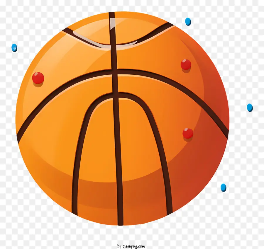 Baloncesto，Pelota De Color Naranja PNG