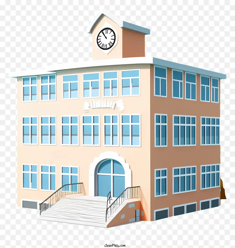 Gran Edificio，Reloj PNG