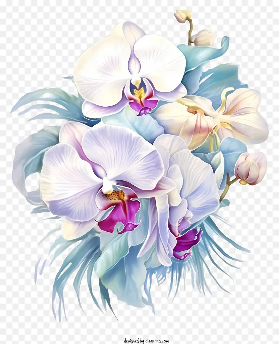 Las Orquídeas，Arreglo Floral PNG