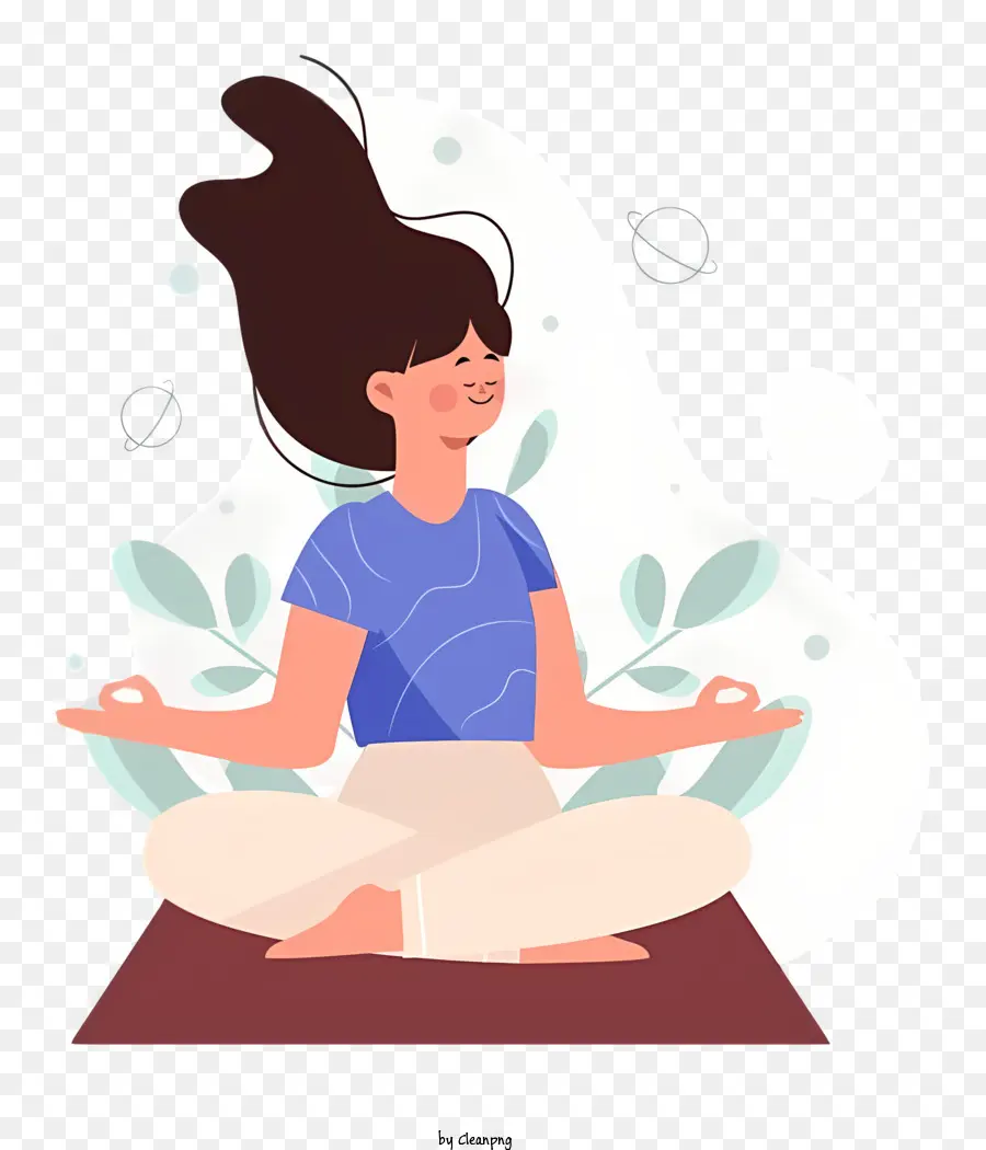 Yoga，Posición De Loto PNG