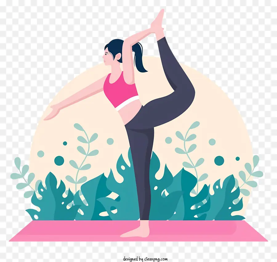 Yoga，Postura De Yoga PNG