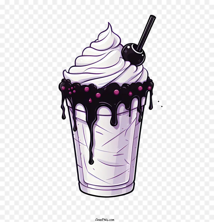 Batido De Halloween，Batido De PNG