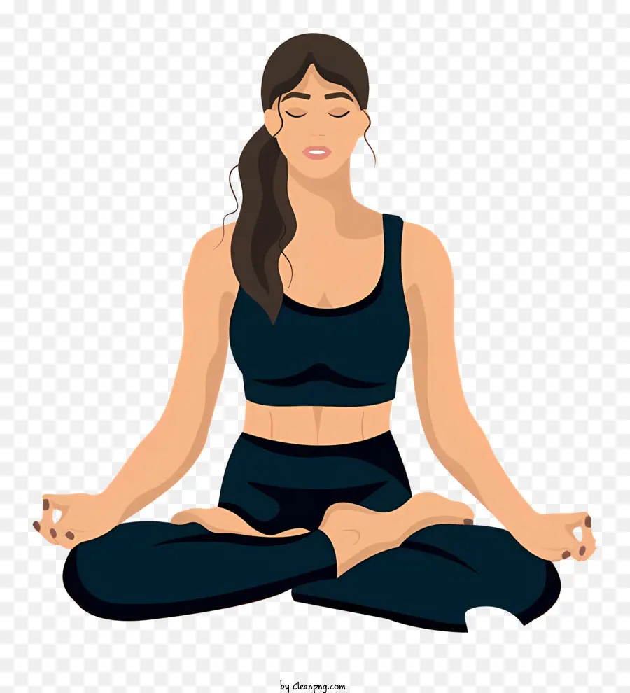 Meditación Yoga，Postura De Yoga PNG