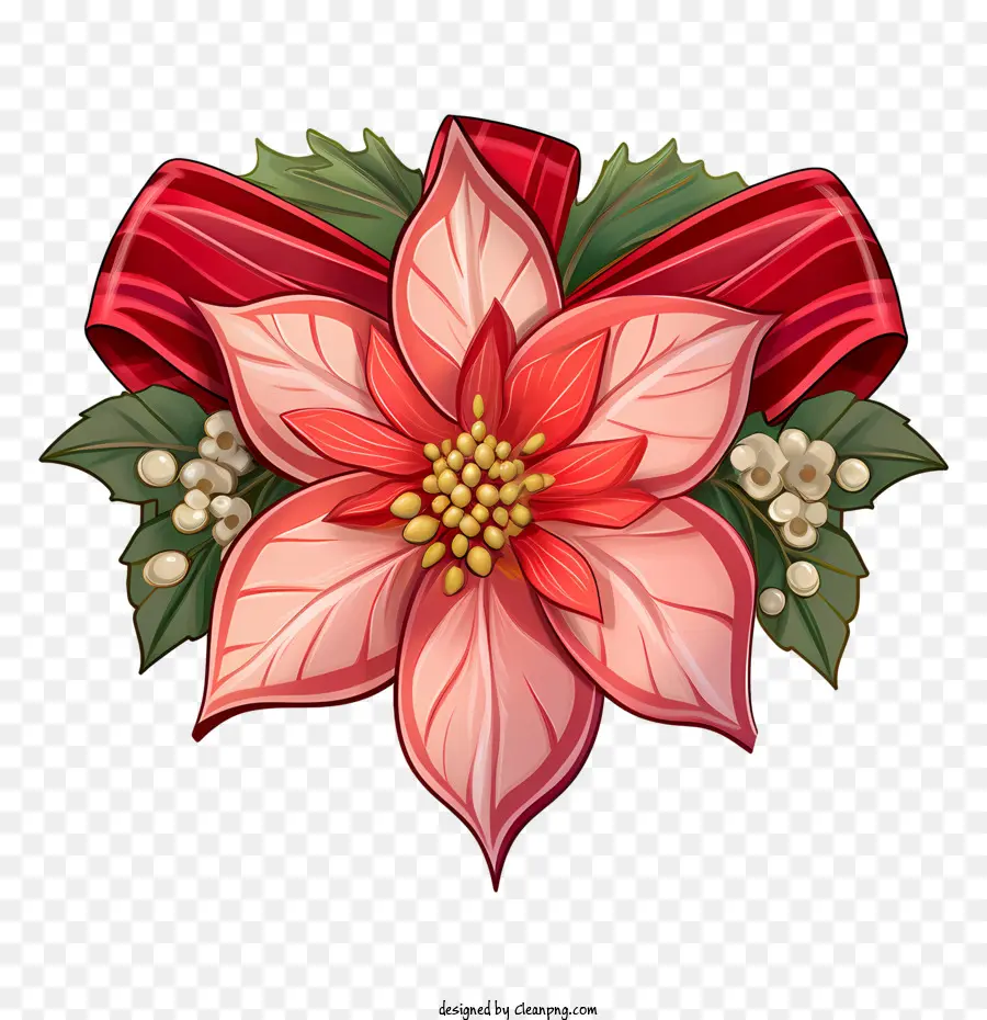 La Flor De Pascua Flor，La Navidad Flor De Pascua PNG