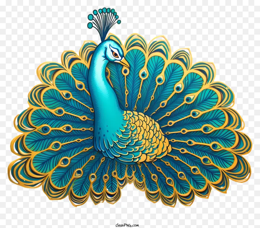 Pavo Real，Majestuoso PNG