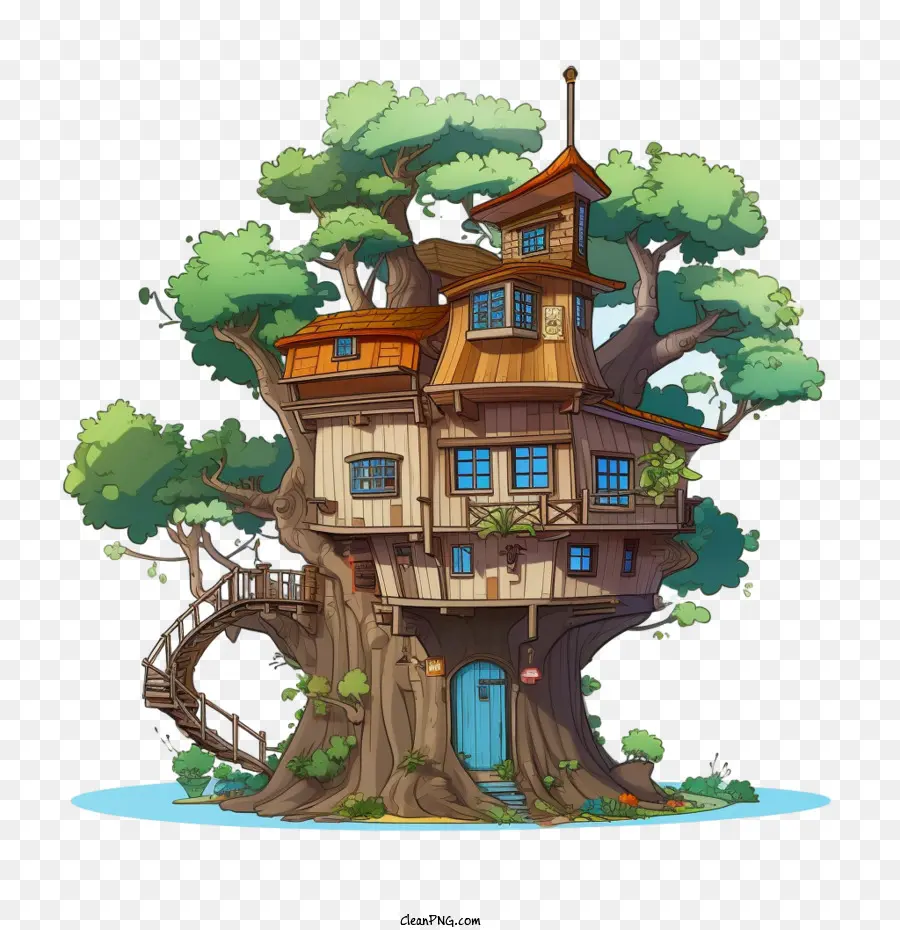 La Casa Del árbol，Casa PNG