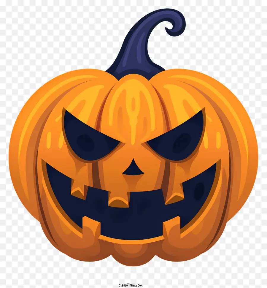 Tallado De Calabaza，Decoración De Halloween PNG