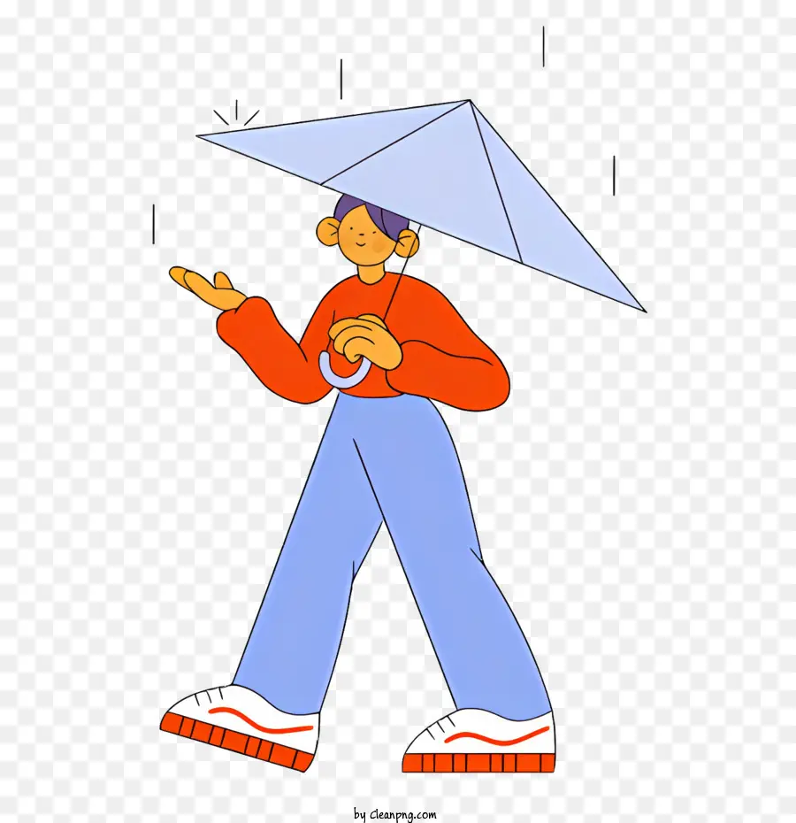 Lloviendo，Persona PNG