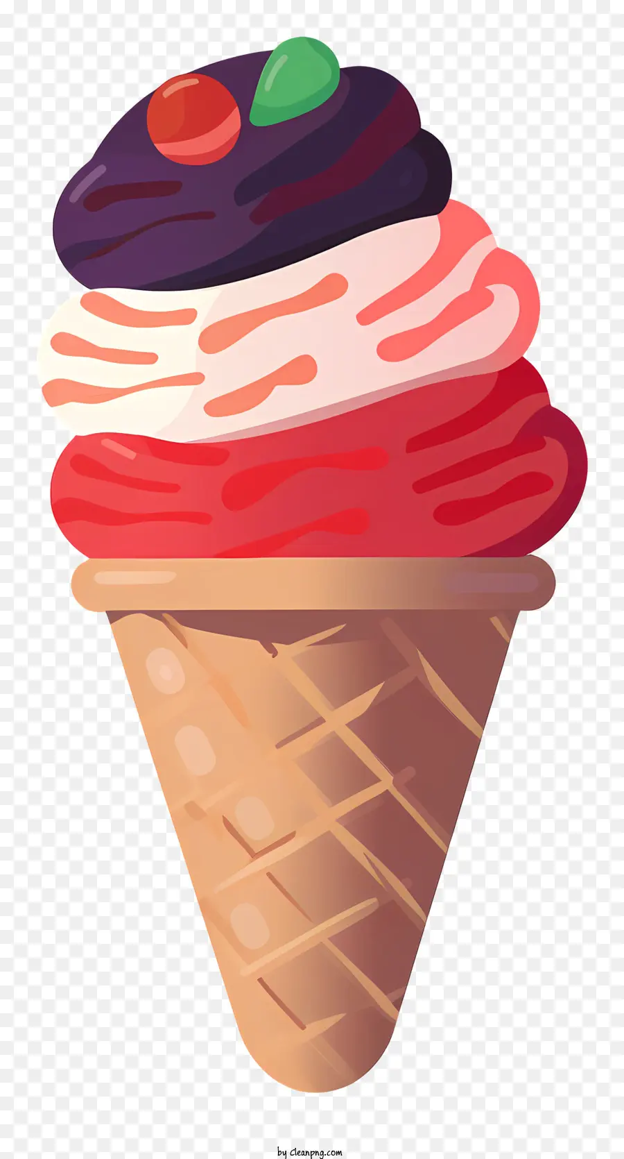 Cono De Helado，Chocolate PNG