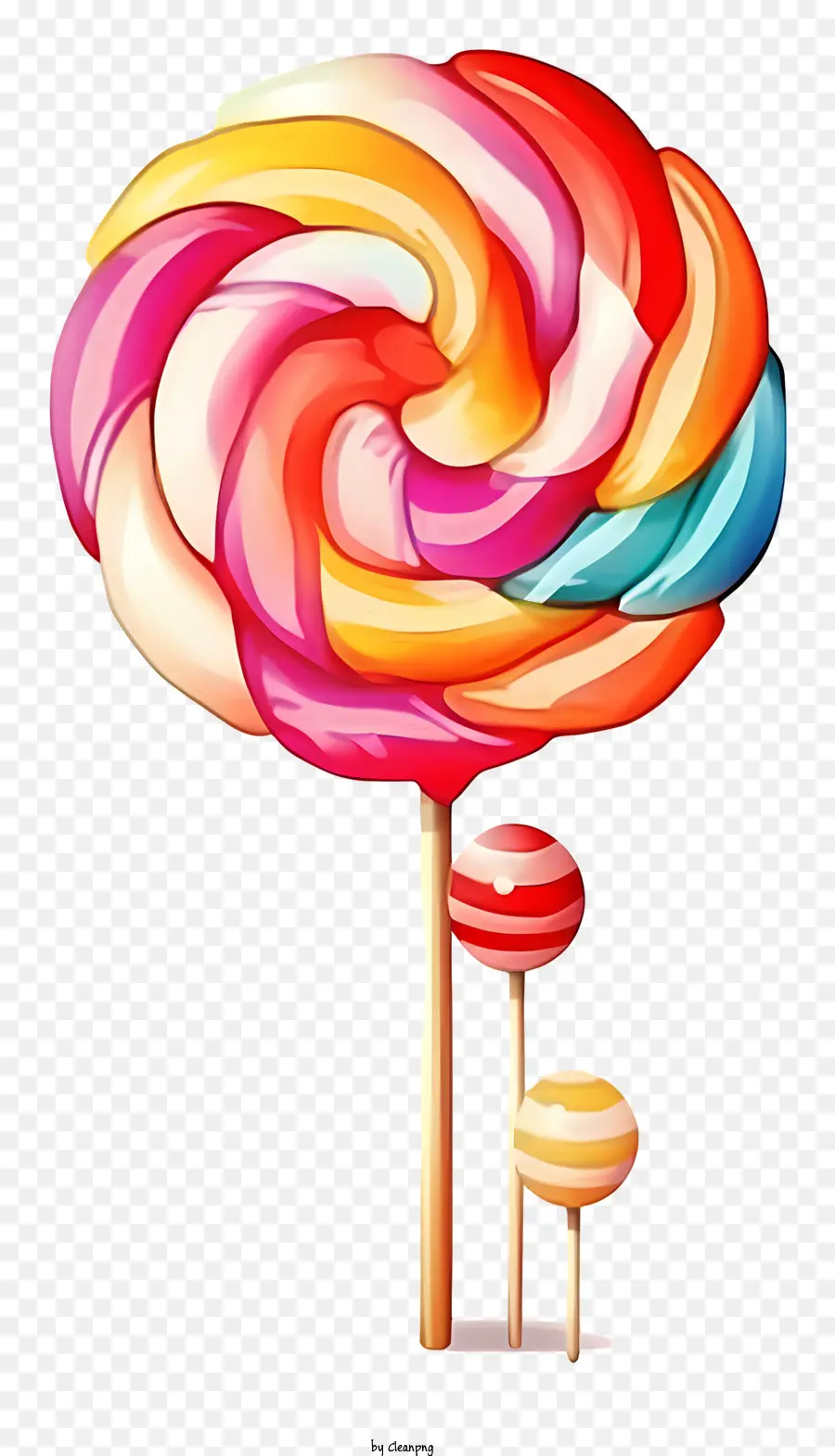 Lollipop árbol，Paletas De Colores PNG