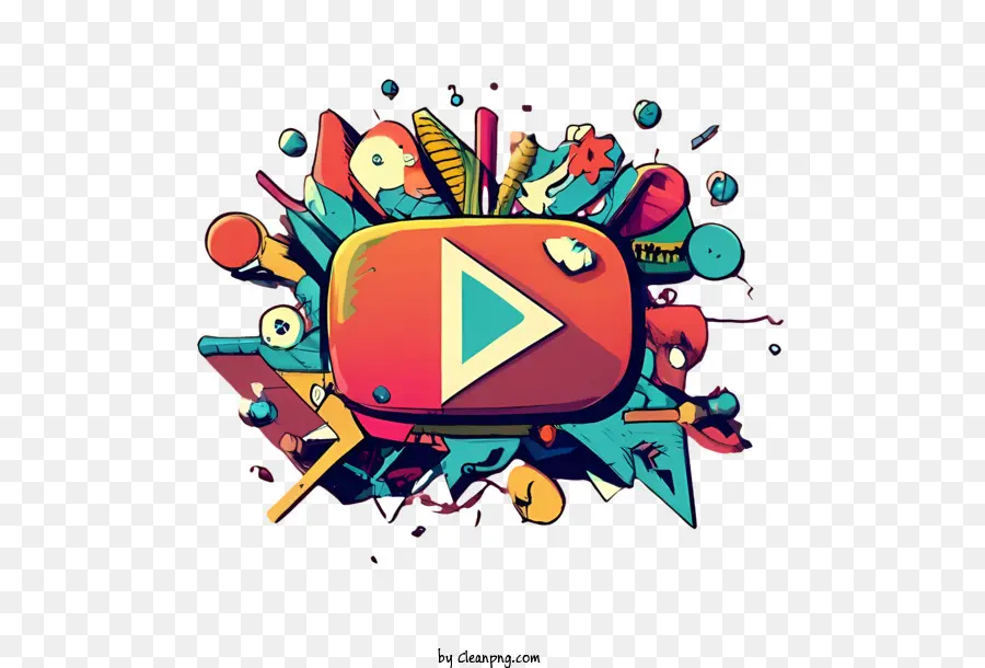 Youtube，Video PNG
