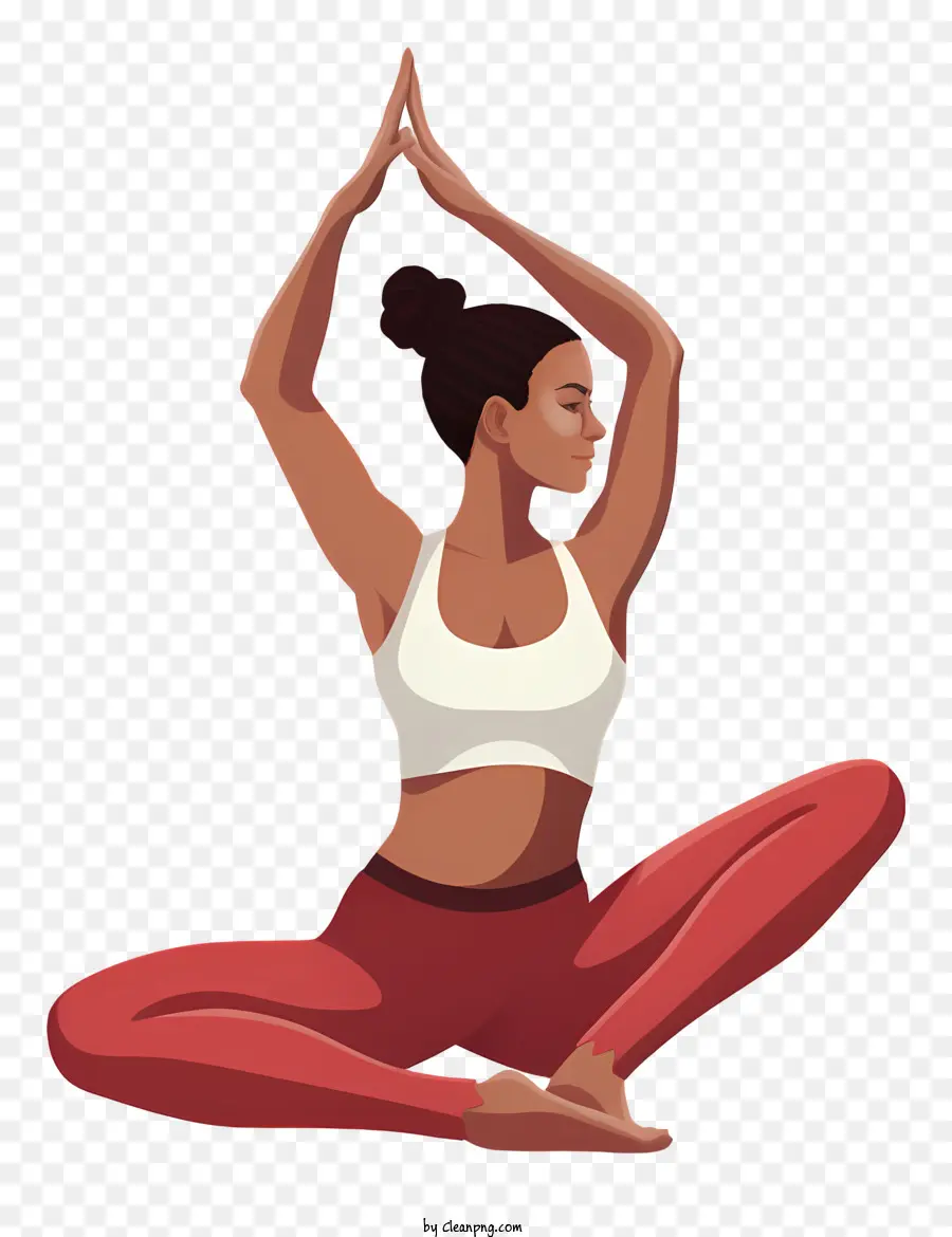 Postura De Yoga，Yoga PNG