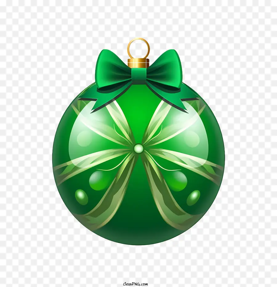 Bola De Navidad，Verde PNG