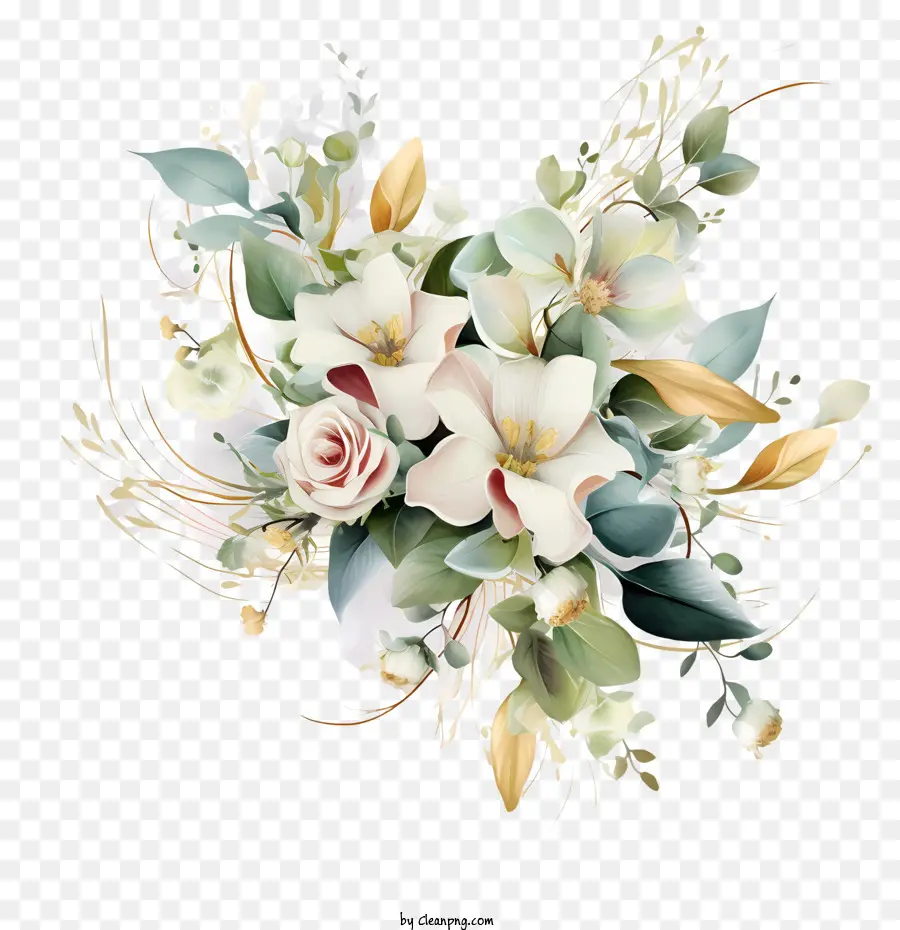 Las Flores De La Boda，Ramo PNG