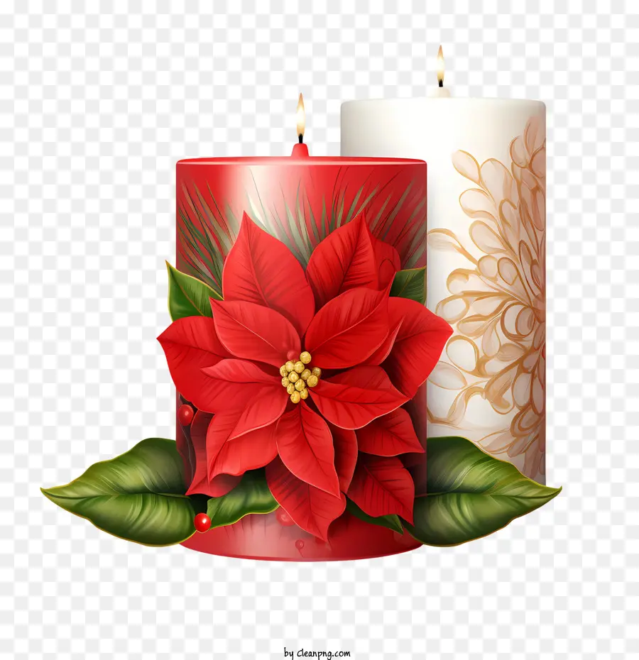 Vela De Navidad，Vela PNG