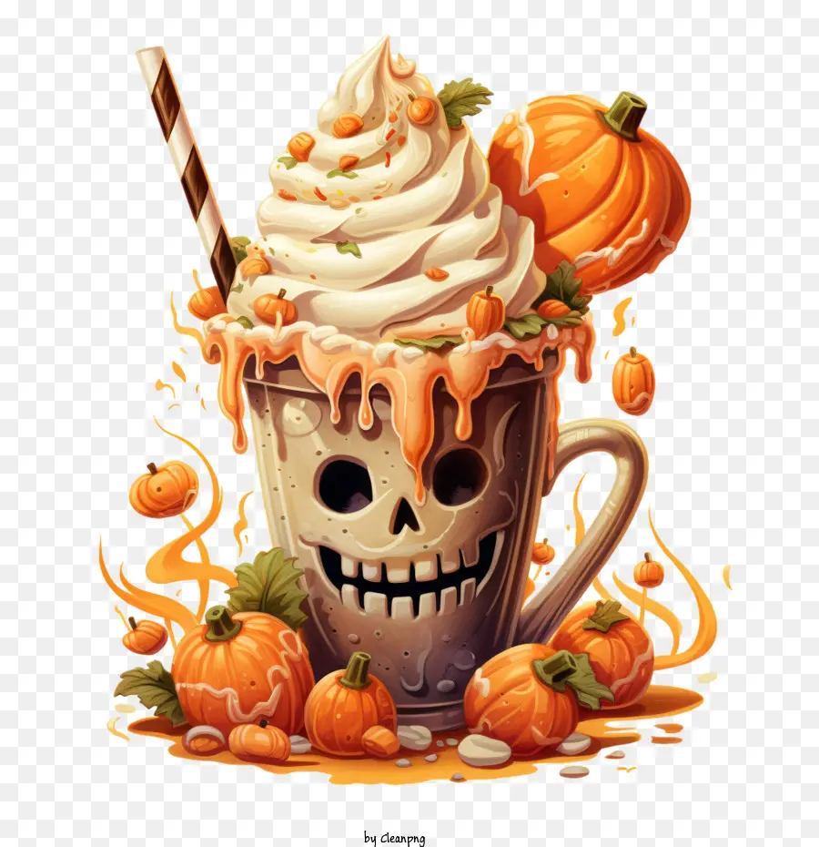 Batido De Halloween，Halloween PNG