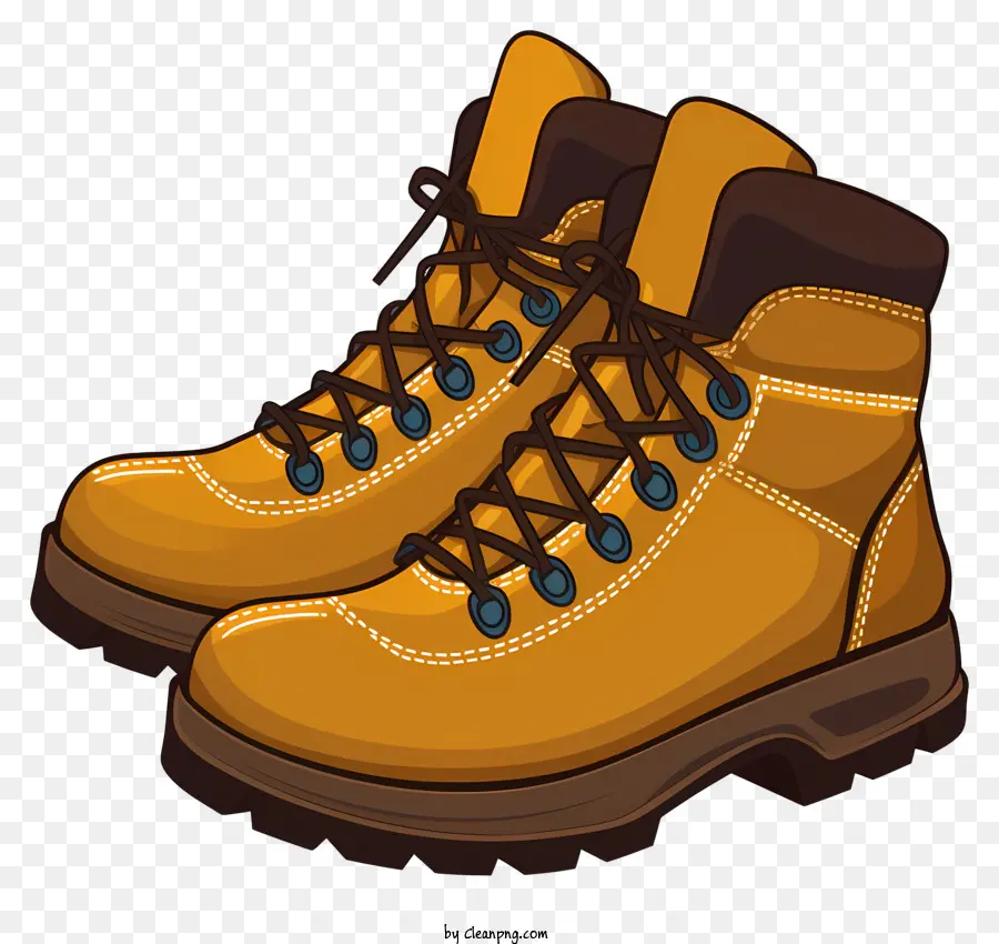 Botas De Senderismo，Botas De Cuero PNG