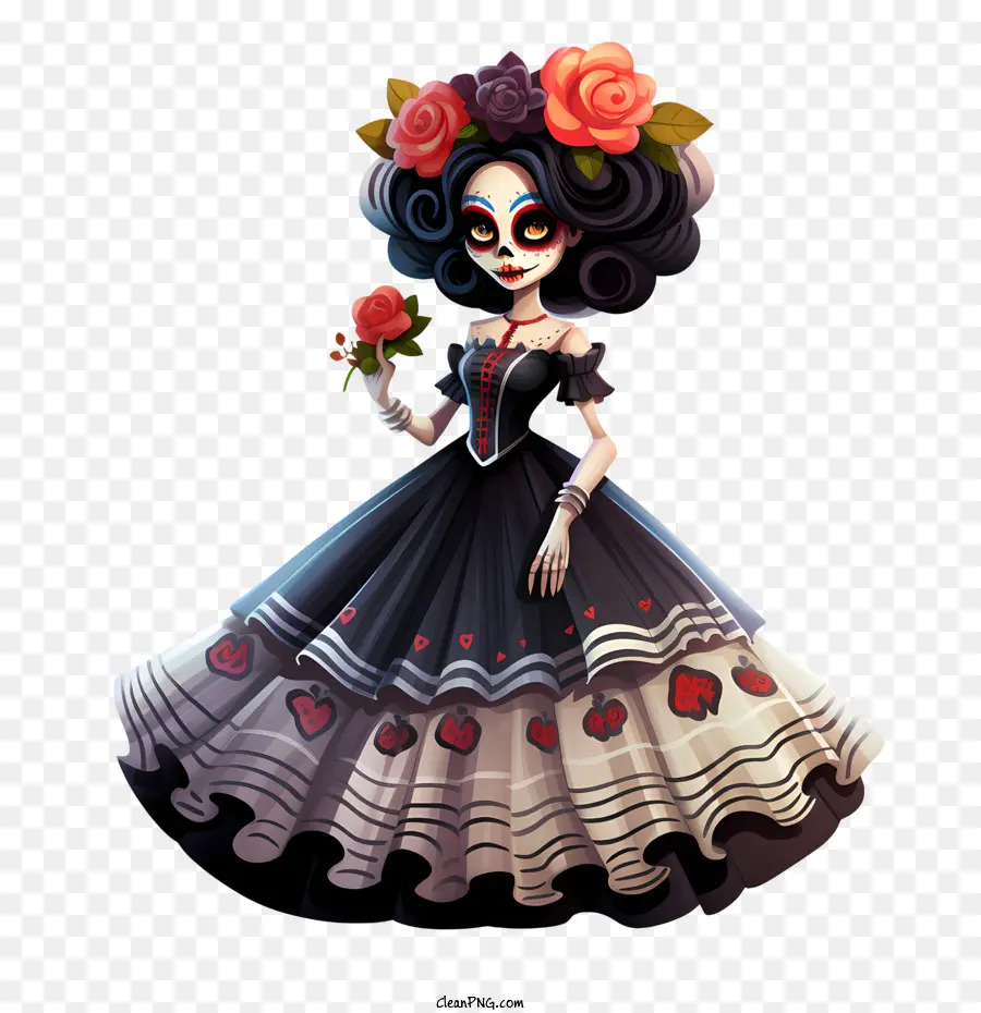 Día De Los Muertos，Bien PNG