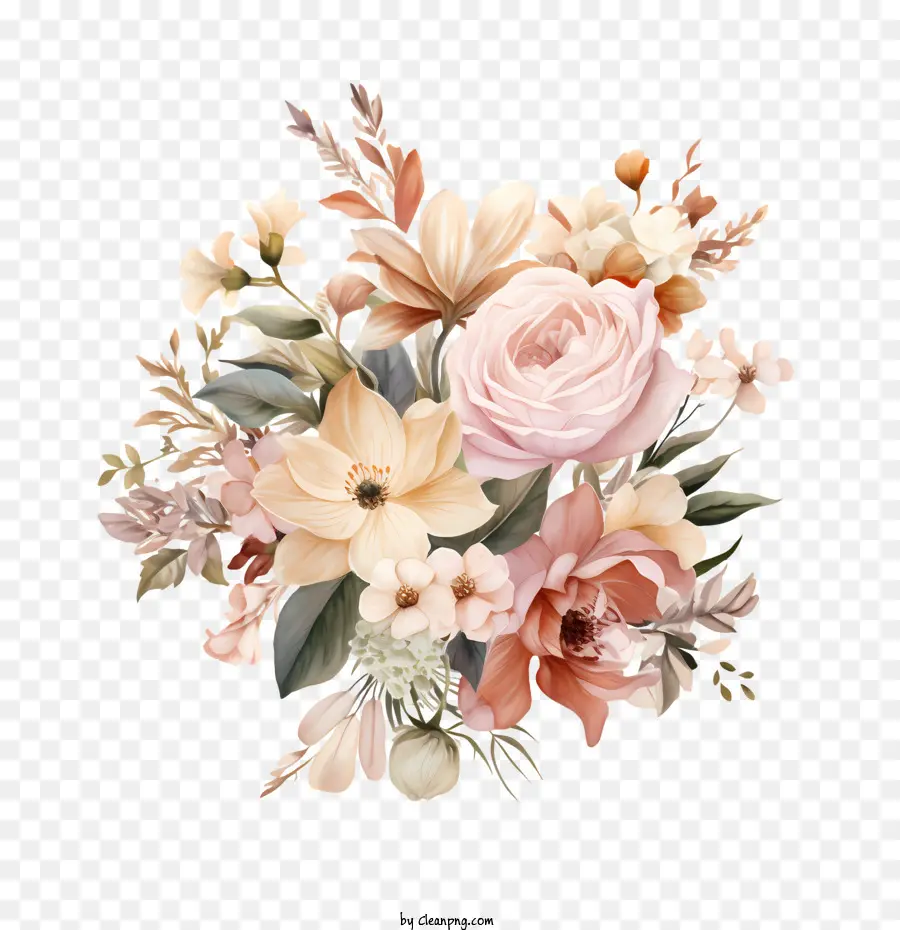 Las Flores De La Boda，Ramo PNG