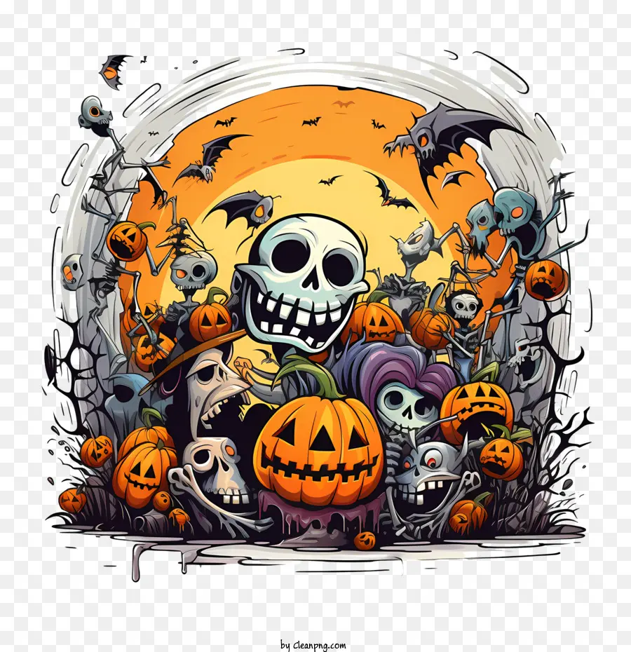 Fiesta De Halloween，Halloween PNG