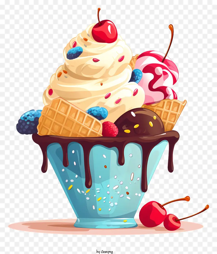 Helado，La Historieta PNG