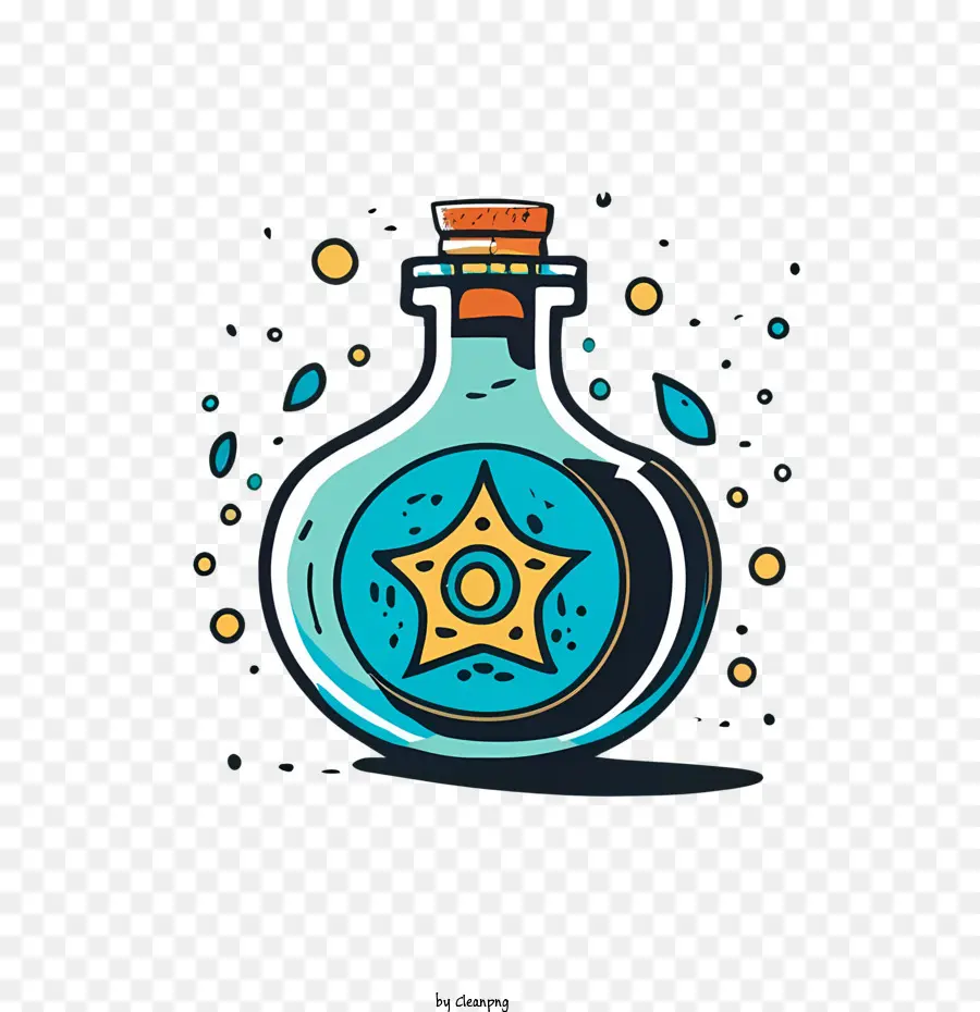 Botella De Maná，La Magia PNG