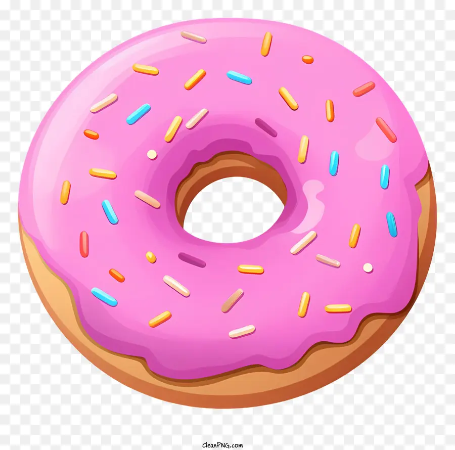 Donut Rosa，Rosquilla PNG