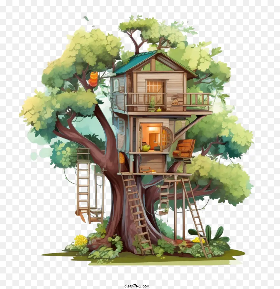 La Casa Del árbol，La Historieta PNG