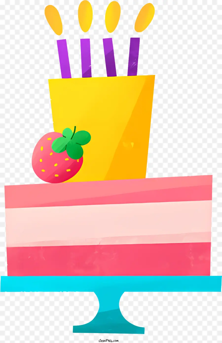 Feliz Cumpleaños，Pastel PNG