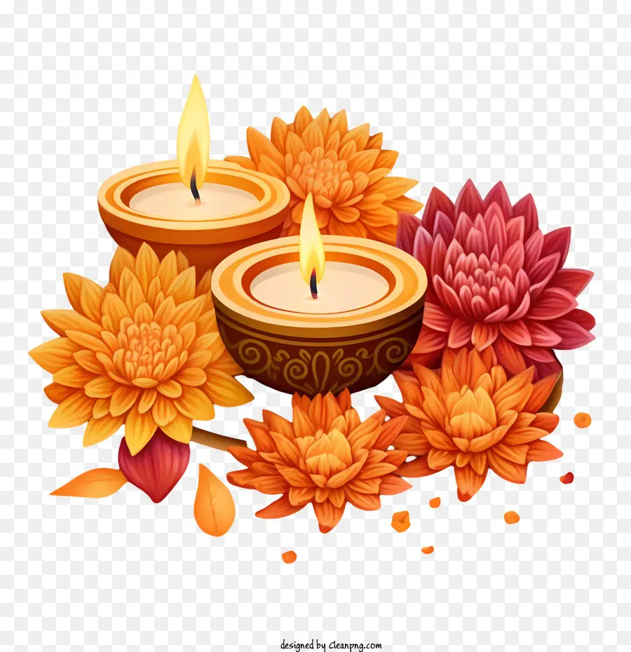 Diwali Diya，Vela PNG