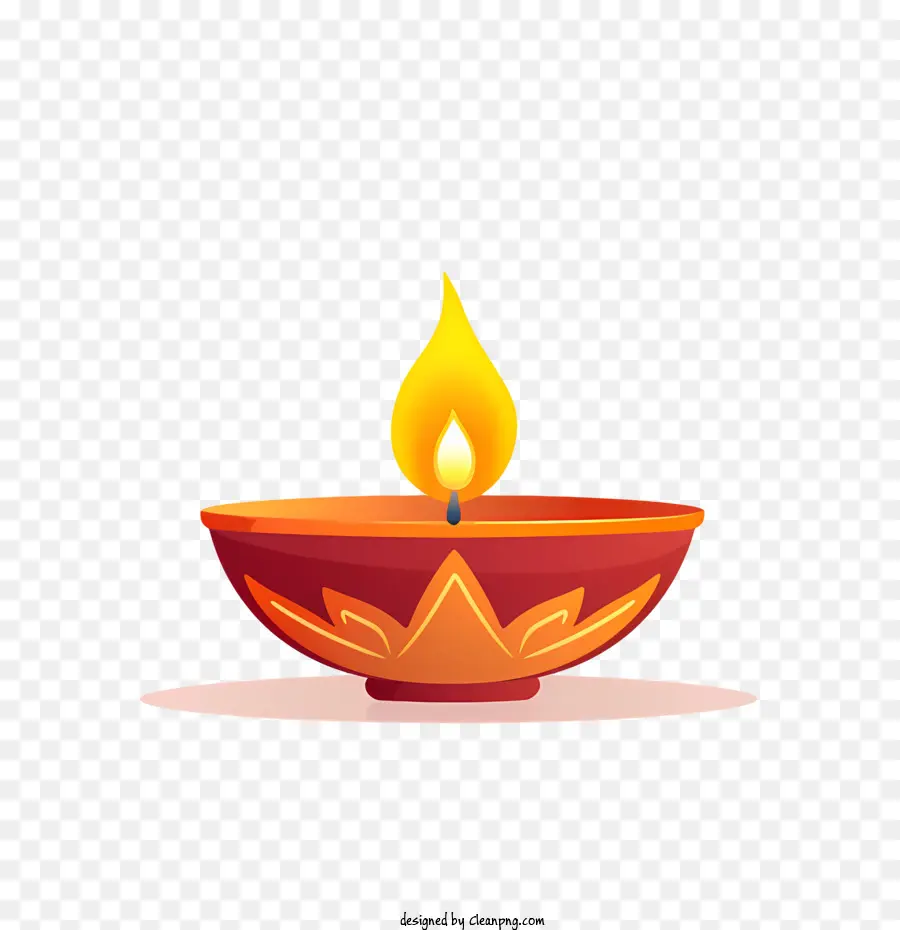 Lámpara De Diwali，Lámpara De Aceite PNG