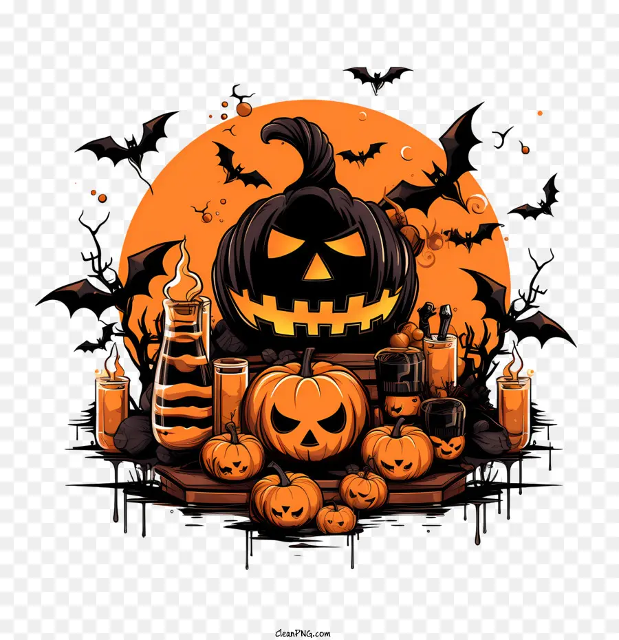 Fiesta De Halloween，Halloween PNG