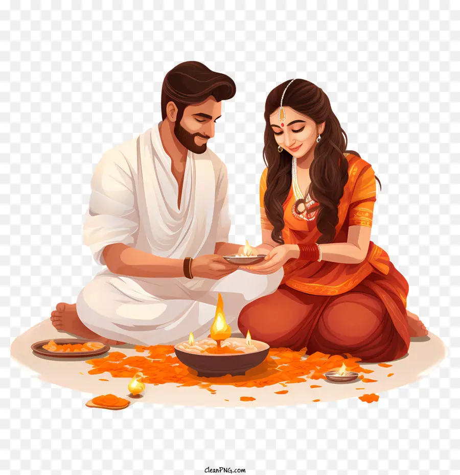 Bhai Dooj，Pareja PNG