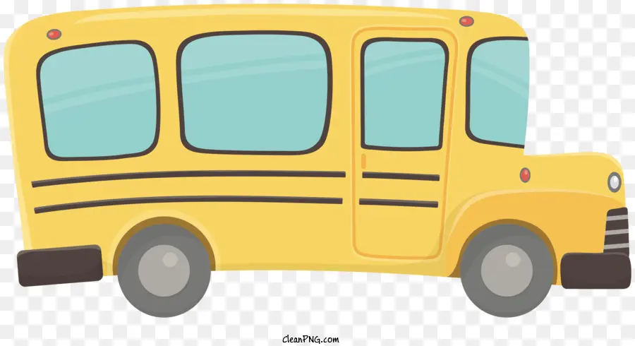 Autobús De La Escuela，Los Autobuses Amarillos PNG