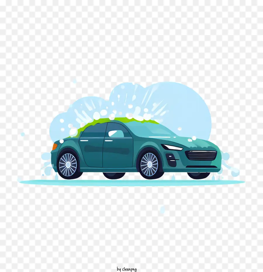 Lavado De Coches，Coche PNG