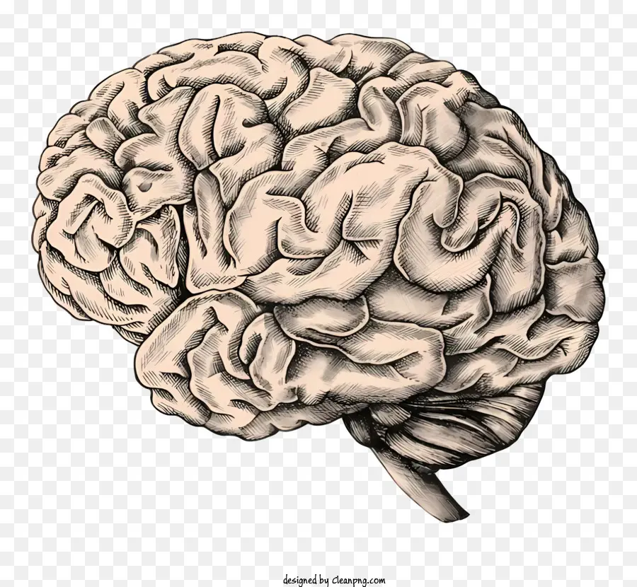 El Cerebro Humano，La Corteza Cerebral PNG
