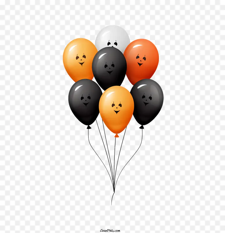 Globos De Halloween，Globos PNG