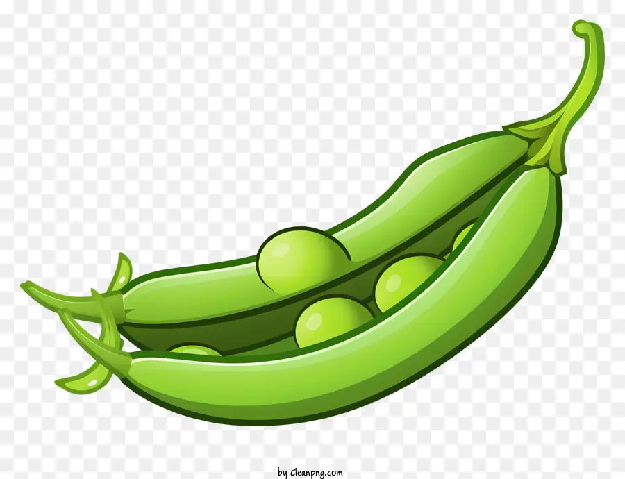 Vaina De Guisantes，Guisantes Verdes PNG