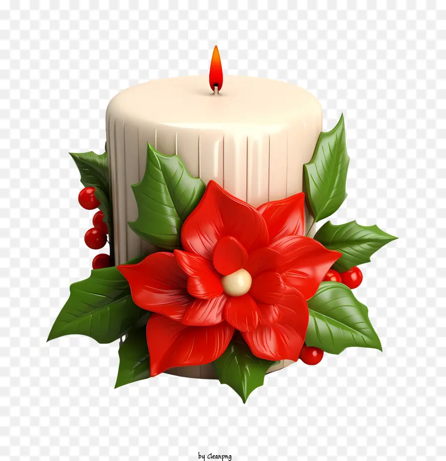 Vela De Navidad，Vela PNG