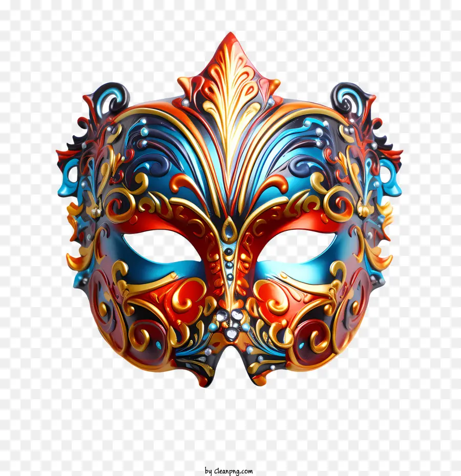 Máscara Del Festival De Carnaval，Mascarilla PNG