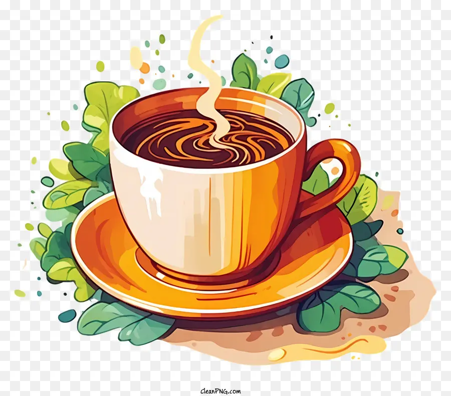 Café，Cup Of Coffee PNG