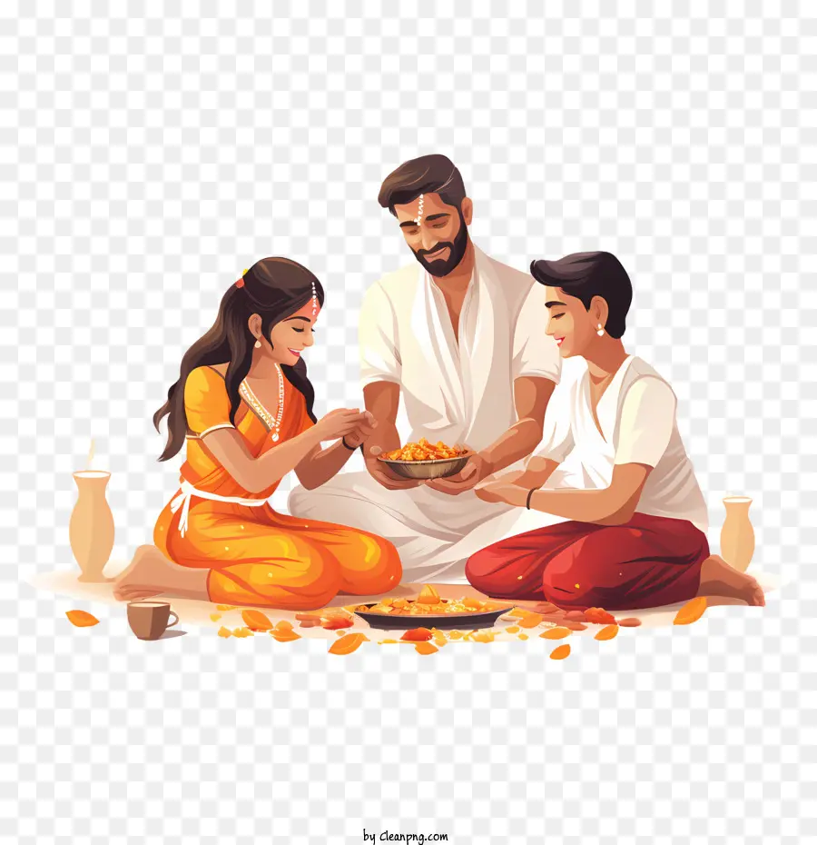 Bhai Dooj，La Familia PNG