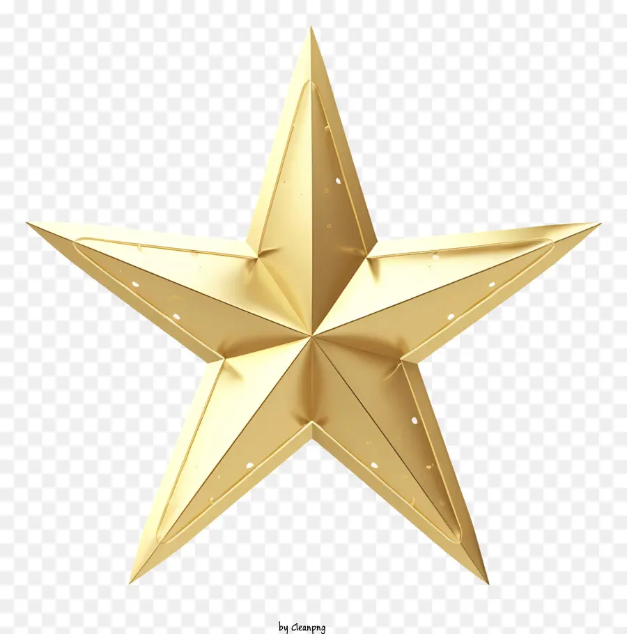 Estrella De Oro，Estrella Brillante PNG
