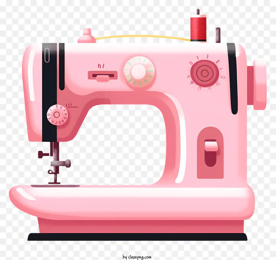 Maquina De Coser Rosa，Máquina De Coser PNG