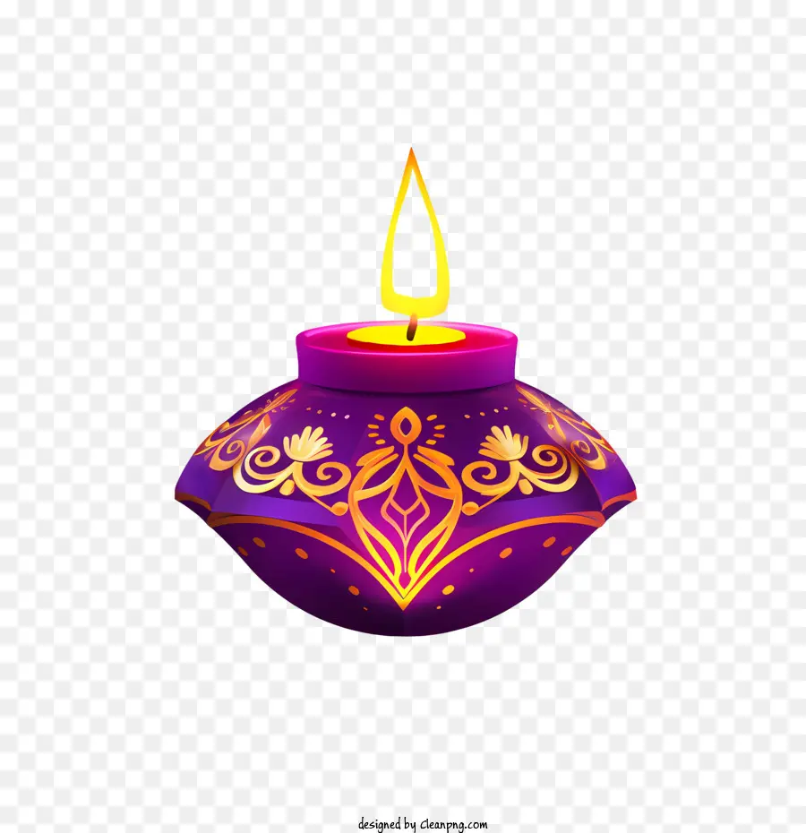 Lámpara De Diwali，Lámpara Decorativa PNG