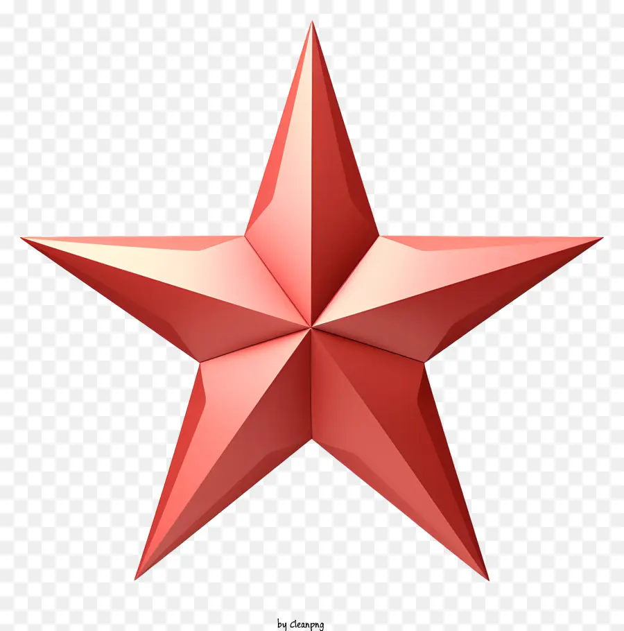 Estrella Roja，Cinco Puntas PNG