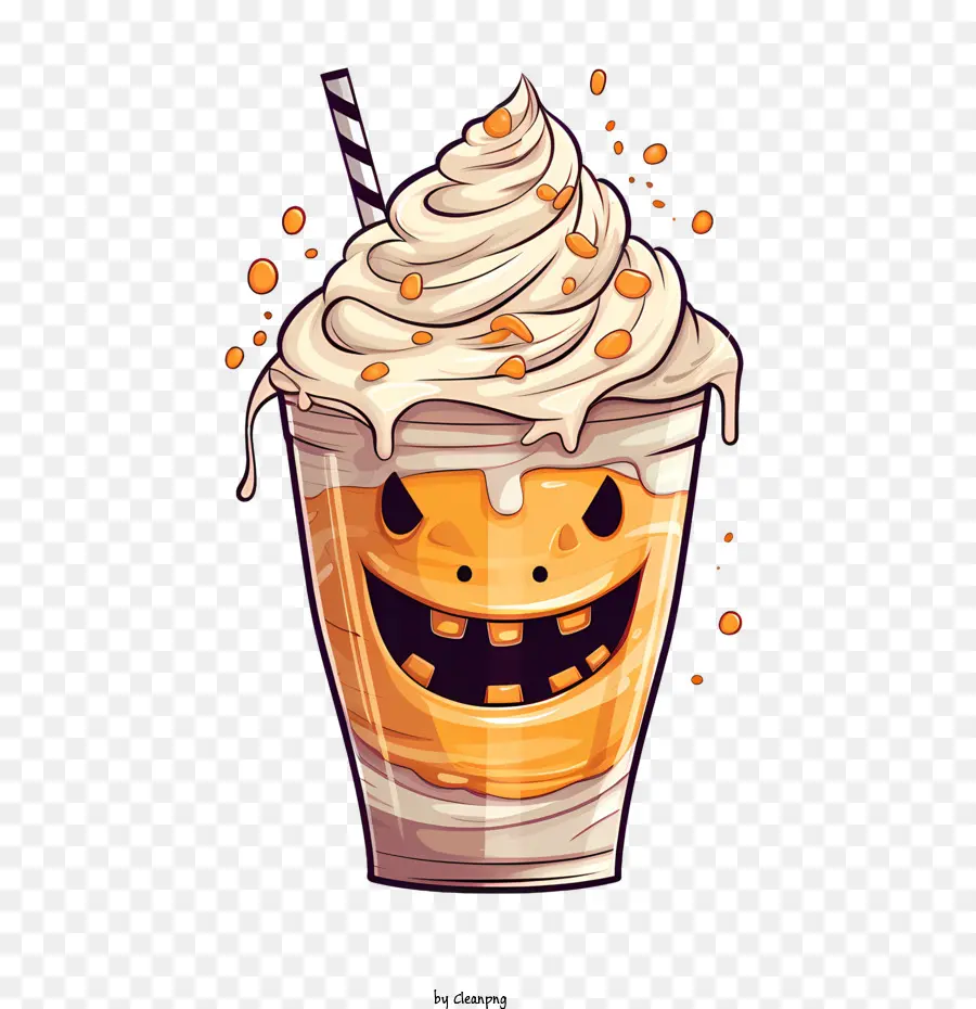 Batido De Halloween，Bebida De Halloween PNG